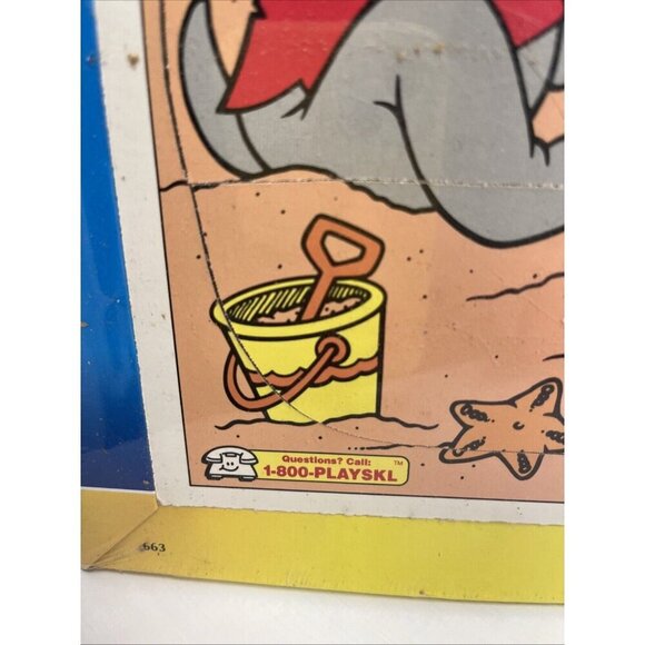 Vintage Playskool Wooden Puzzle Lamb Chop 1994 Shari Lewis Sunny NOS - Picture 6 of 16